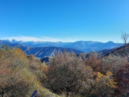 Vue sur le Massif de la Blanche