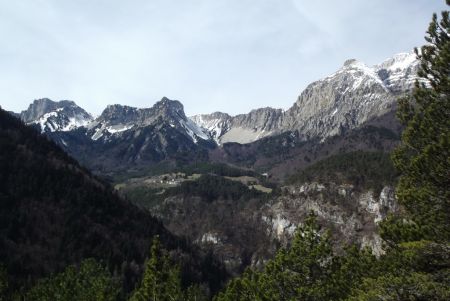 Rochers du Parquet, Sommet de Peyre Rouge, Pas des Bachassons, Aiguillette 