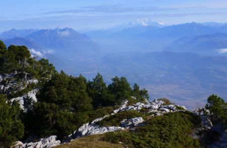 L’Arclusaz, le Mont Blanc