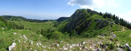 Un peu au dessus du col de Porte