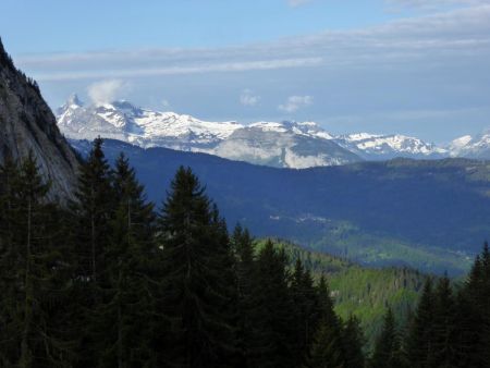 Vue sur les Aravis