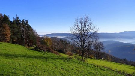 Vers la Croix de Chirol.