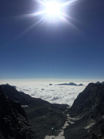 Mer de nuages sur le Piémont