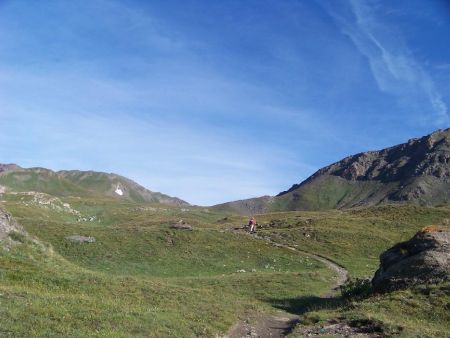 Les alpages du col de Solière.