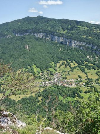 Allèves et le Crêt de l’Aigle vus du point 1212m