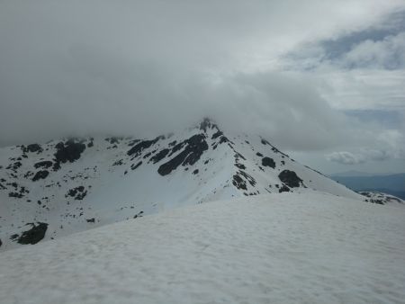 Le Capelet Supérieur depuis l’ Inférieur : vite, le brouillard arrive !