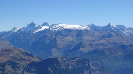 Vers le massif des Ecrins.