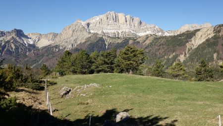 Vue sur le Grand Veymont