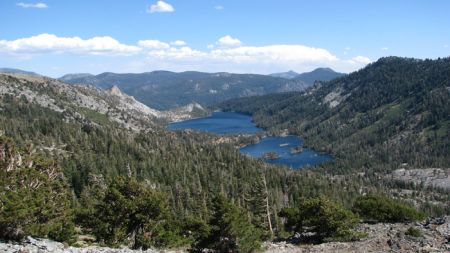 Upper and Lower Echo Lake (2260m)