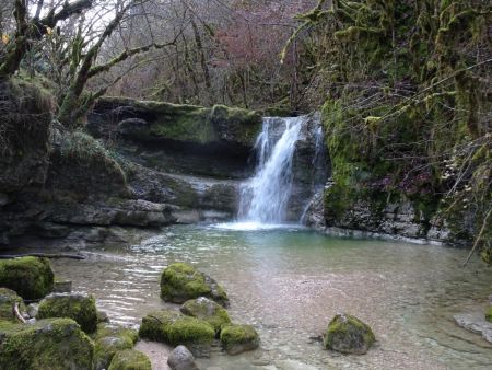 Une des cascades de la Cimante