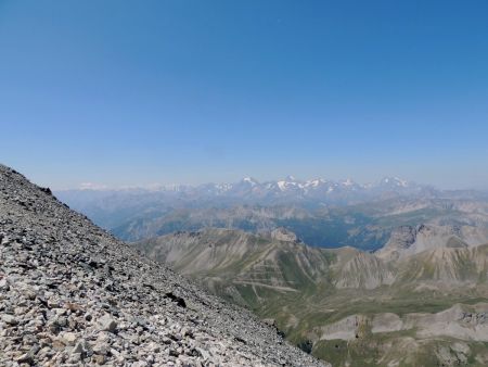 Vue sur les Ecrins