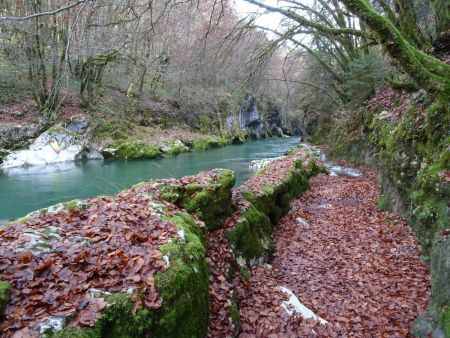 Sortie des gorges de Prérouge