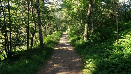 Chemin du «Tour du barrage».