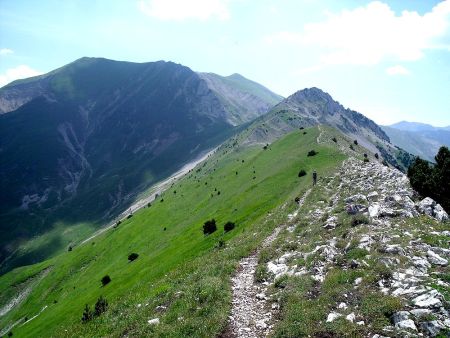 Sur la Crête de Jiboui vers la Roberche et le Col de Seysse