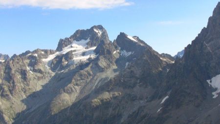 La Barre des Ecrins et le Pic Coolidge