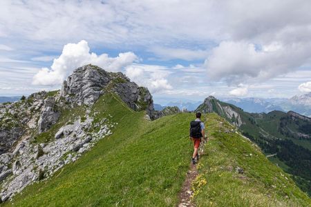 Vers la Dent des Portes