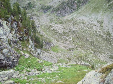 le Clôt des Vernes vu du haut