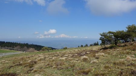 Vers les Monts du Lyonnais.