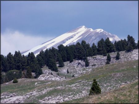 Le Grand Veymont, des alentours de la Cabane de Pré Peyret.