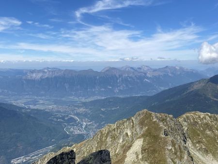 Vue sur les Bauges