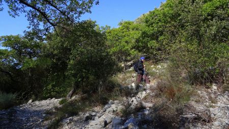 Sur le sentier muletier.