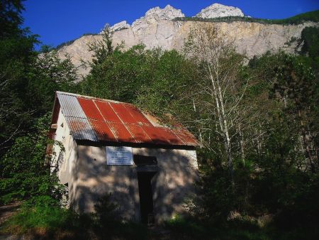 La baraque forestière ONF du Riffol.