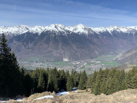 Vue plongeante sur la Chambre