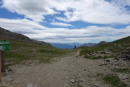 Le Col de Péas et son cairn