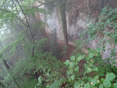 Au-dessus de la falaise 