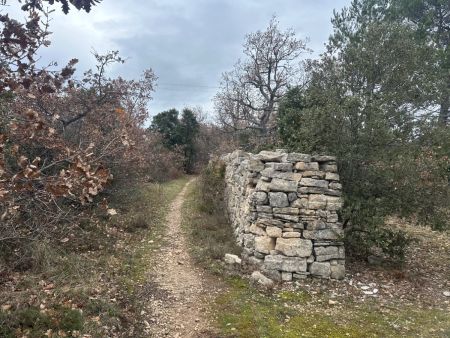 Mur, vestige de celui de la peste ?