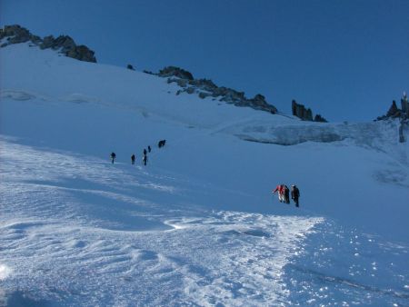 la pente à remonter