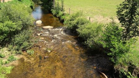 La Semène au Pont de Malzaure.