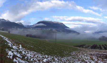 Seythenex vu depuis le hameau de Frontenex