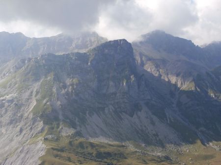 Vue rapprochée sur la Miaz.