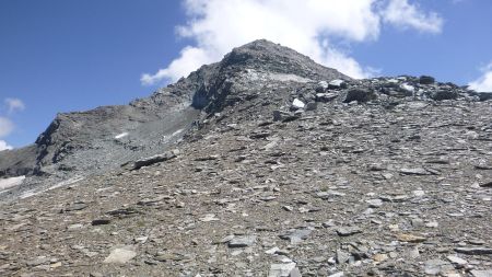 Enfin sur la large arête de l’Ouille d’Arbéron