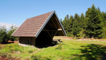 Letsstädterhütte, sur le Westweg.