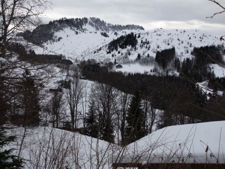 Retour vers le hameau de la Glappaz.