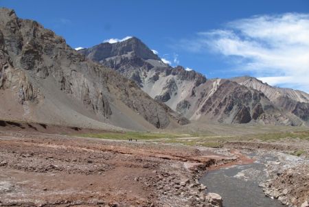 Belle palette de couleurs sur le Cerro Almacenes (5271 m)