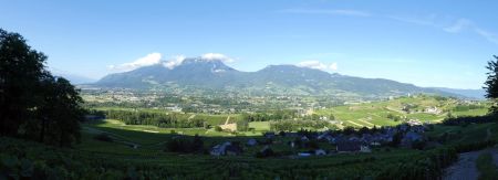 Vers le Mont Granier, col du Ganier et Mont Joigny