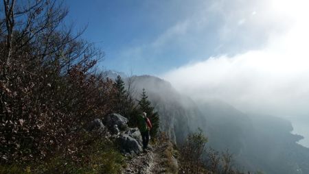 Vers la bosse du Mont Baron