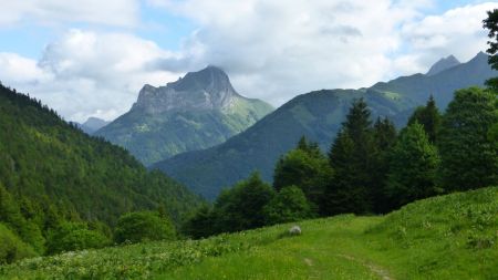 Vue arrière sur le Trélod