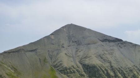 Cime de la Bonnette et la route qui la contourne, la plus haute de France (2802m)