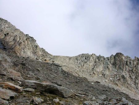 La brûme arrive au «collu» en même temps que nous