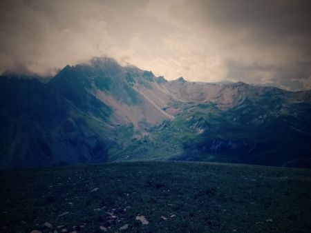 Vers le Grand Galibier depuis l’antécime