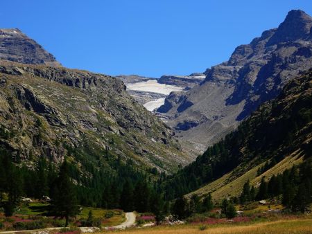 Le vallon de la Savara, vu du Breuil.