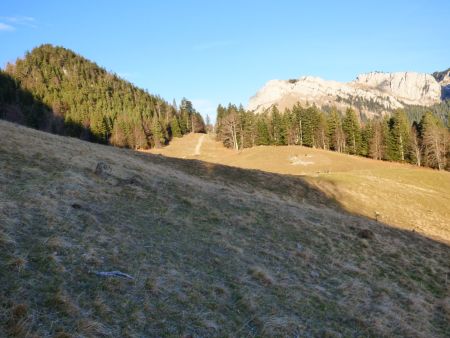 vers le petit Som et le col de la Ruchère