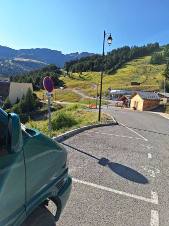 la piste à emprunter au départ