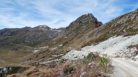 Retour vers le col de la Grande Forcle