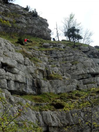 Un peu d’escalade facile.