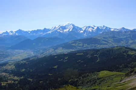 Face au Mont Blanc